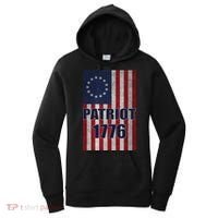 Patriot Betsy Ross Flag 1776 Women's Hoodie thumb 0