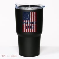 Patriot Betsy Ross Flag 1776 Tumbler thumb 0