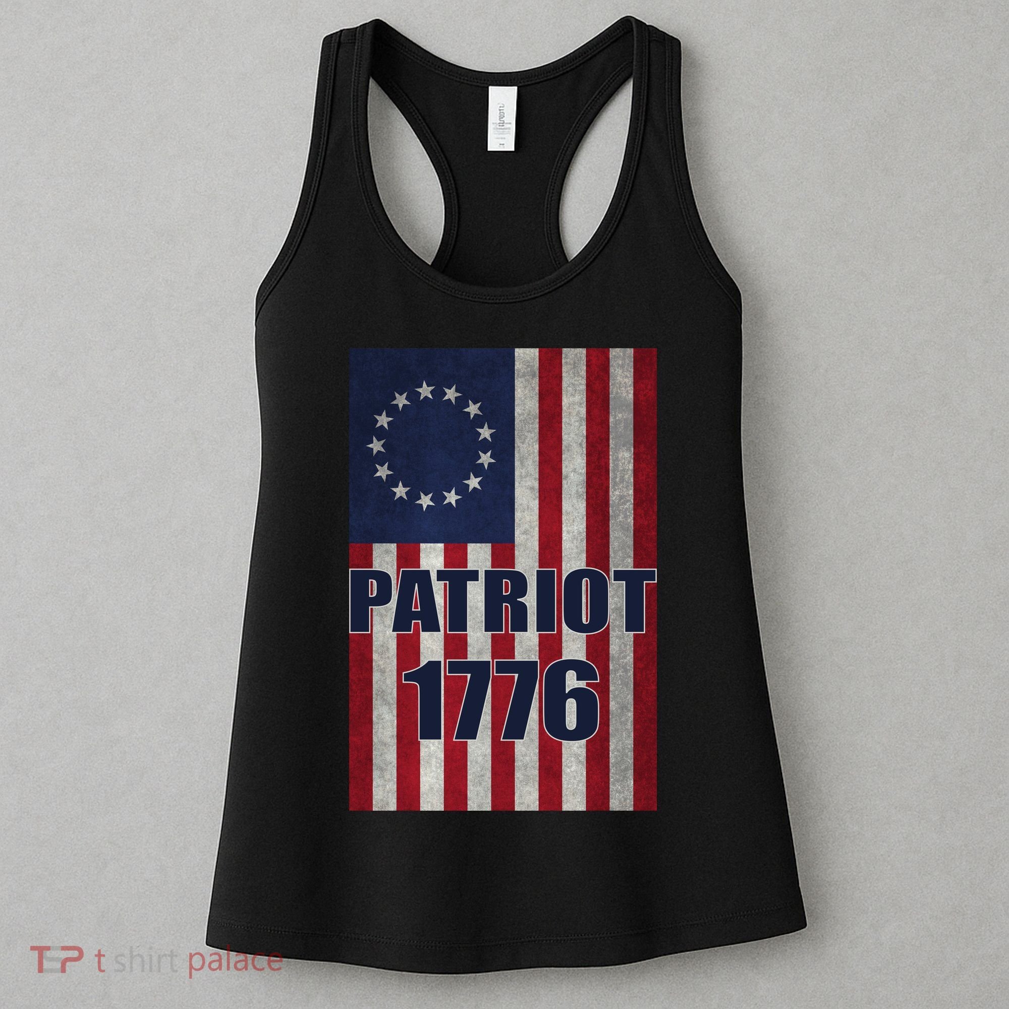 Patriot Betsy Ross Flag 1776 Women's Tank Top