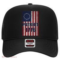 Patriot Betsy Ross Flag 1776 Hat thumb 0