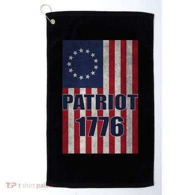 Patriot Betsy Ross Flag 1776 Golf Towel