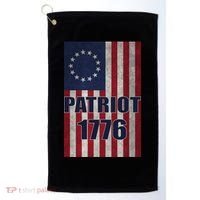 Patriot Betsy Ross Flag 1776 Golf Towel thumb 0