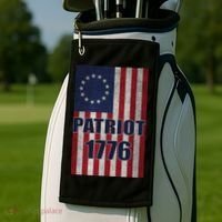 Patriot Betsy Ross Flag 1776 Golf Towel thumb 2