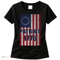 Patriot Betsy Ross Flag 1776 Women's T-Shirt thumb 0