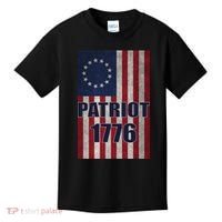Patriot Betsy Ross Flag 1776 Kids T-Shirt thumb 0