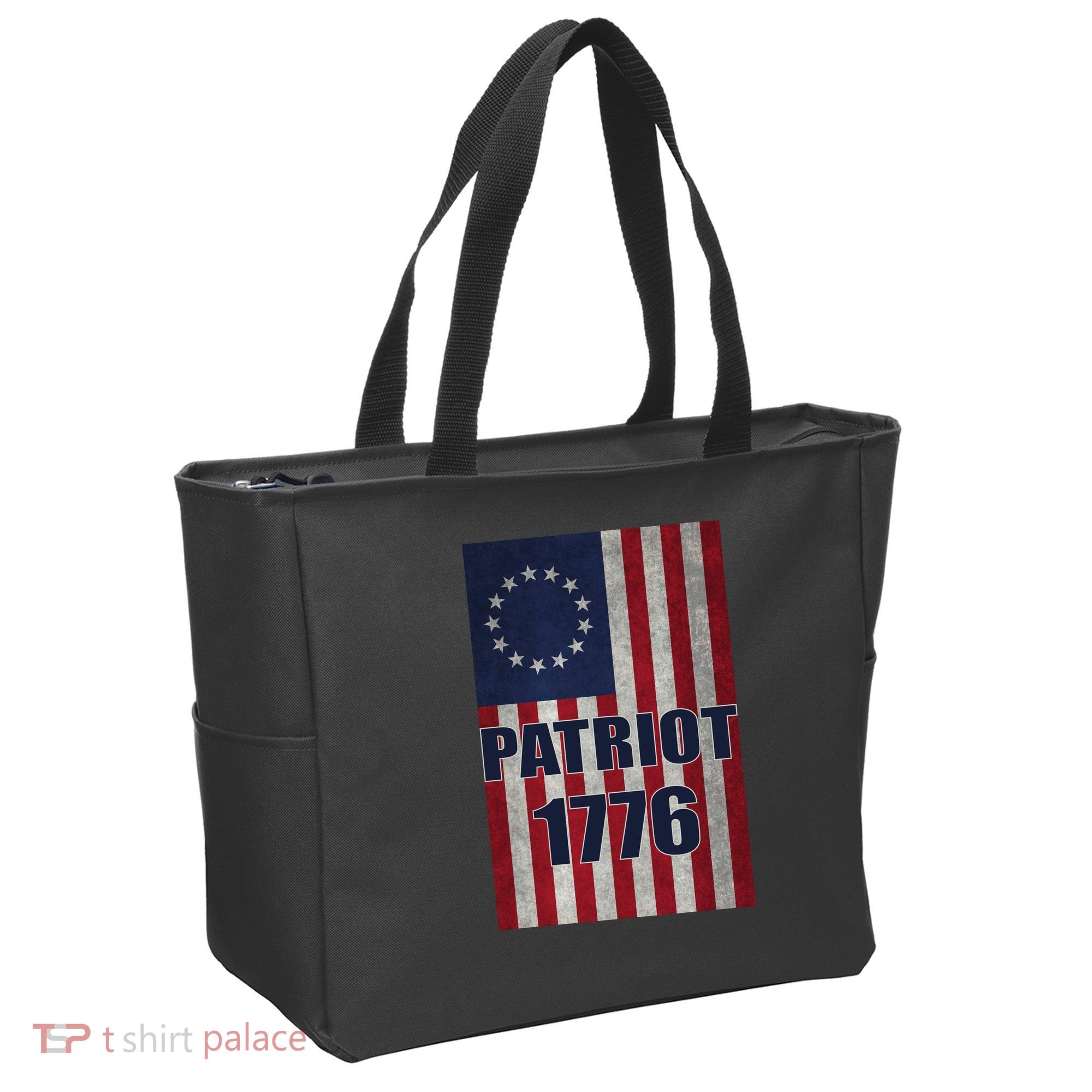 Patriot Betsy Ross Flag 1776 Tote Bag