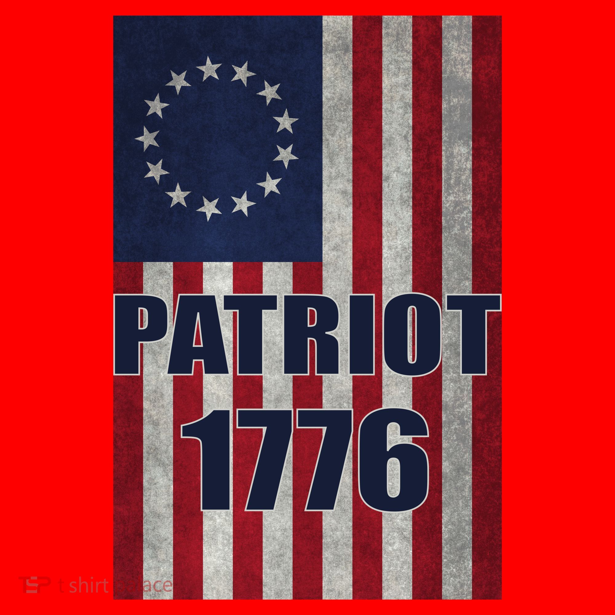 Patriot Betsy Ross Flag 1776 Santa Hat