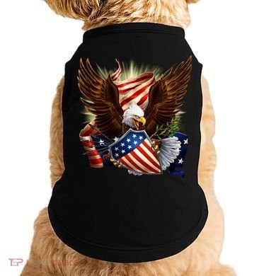 Patriot Eagle American Shield Doggie Tank