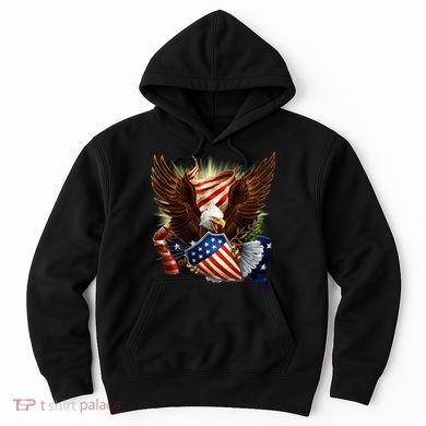 Patriot Eagle American Shield Hoodie