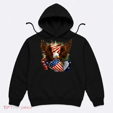 Patriot Eagle American Shield Hoodie