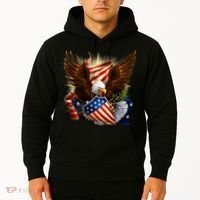 Patriot Eagle American Shield Hoodie thumb 2