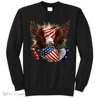 Patriot Eagle American Shield Sweatshirt