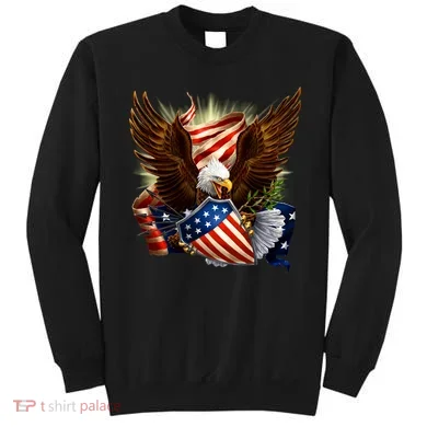 Patriot Eagle American Shield Sweatshirt