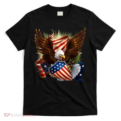 Patriot Eagle American Shield T-Shirt