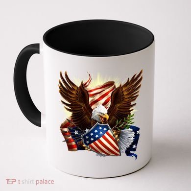 Patriot Eagle American Shield Coffee Mug