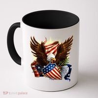 Patriot Eagle American Shield Coffee Mug thumb 0