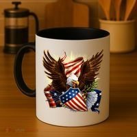 Patriot Eagle American Shield Coffee Mug thumb 4