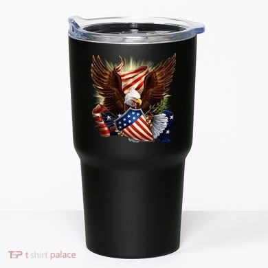 Patriot Eagle American Shield Tumbler