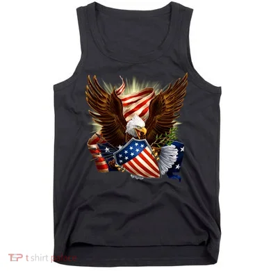 Patriot Eagle American Shield Tank Top
