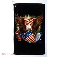 Patriot Eagle American Shield Golf Towel thumb 0