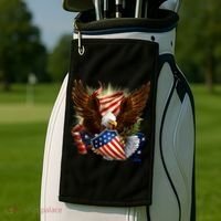 Patriot Eagle American Shield Golf Towel thumb 2