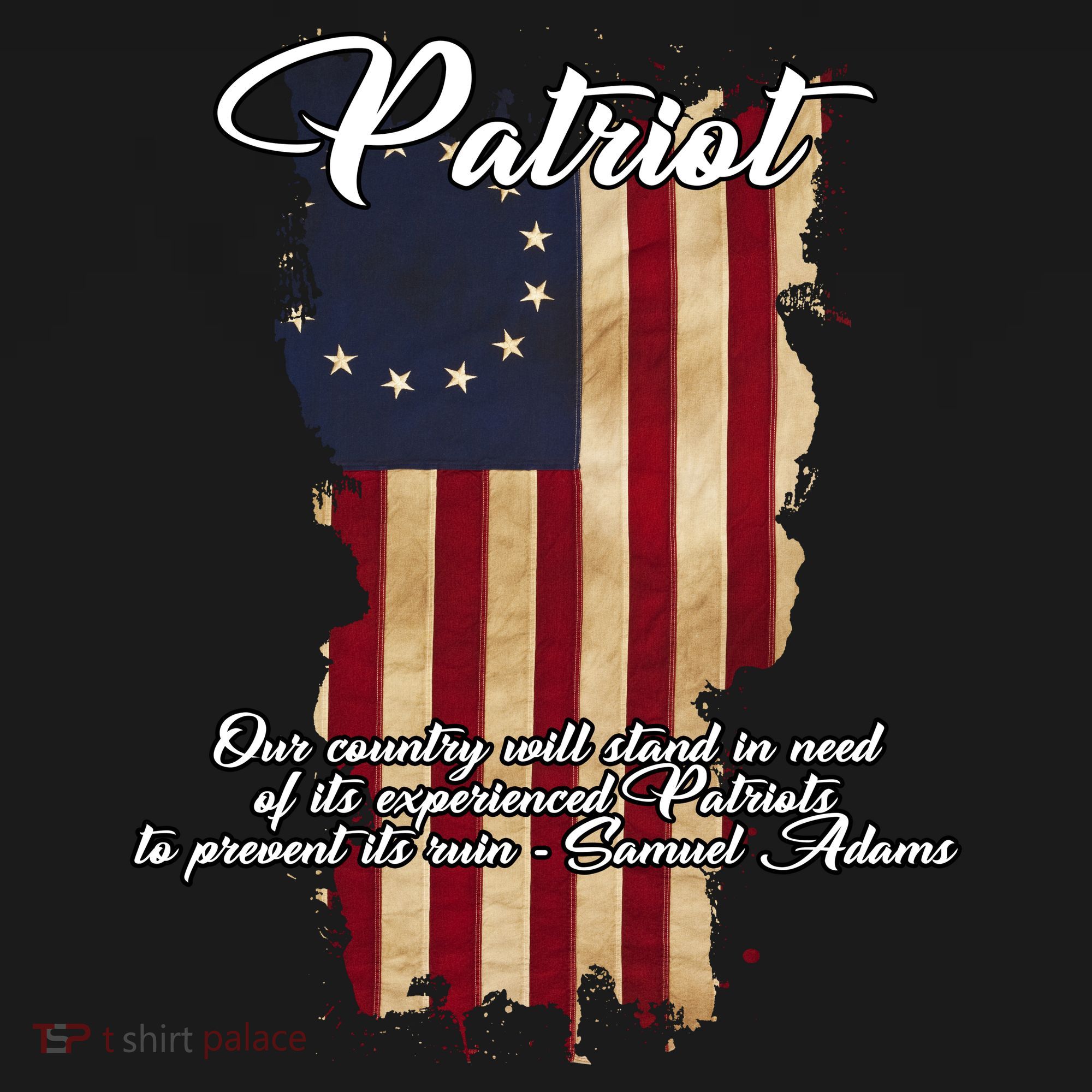Patriot Founding Fathers Quote Betsy Ross Flag Doggie Tank