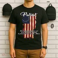 Patriot Founding Fathers Quote Betsy Ross Flag T-Shirt thumb 6