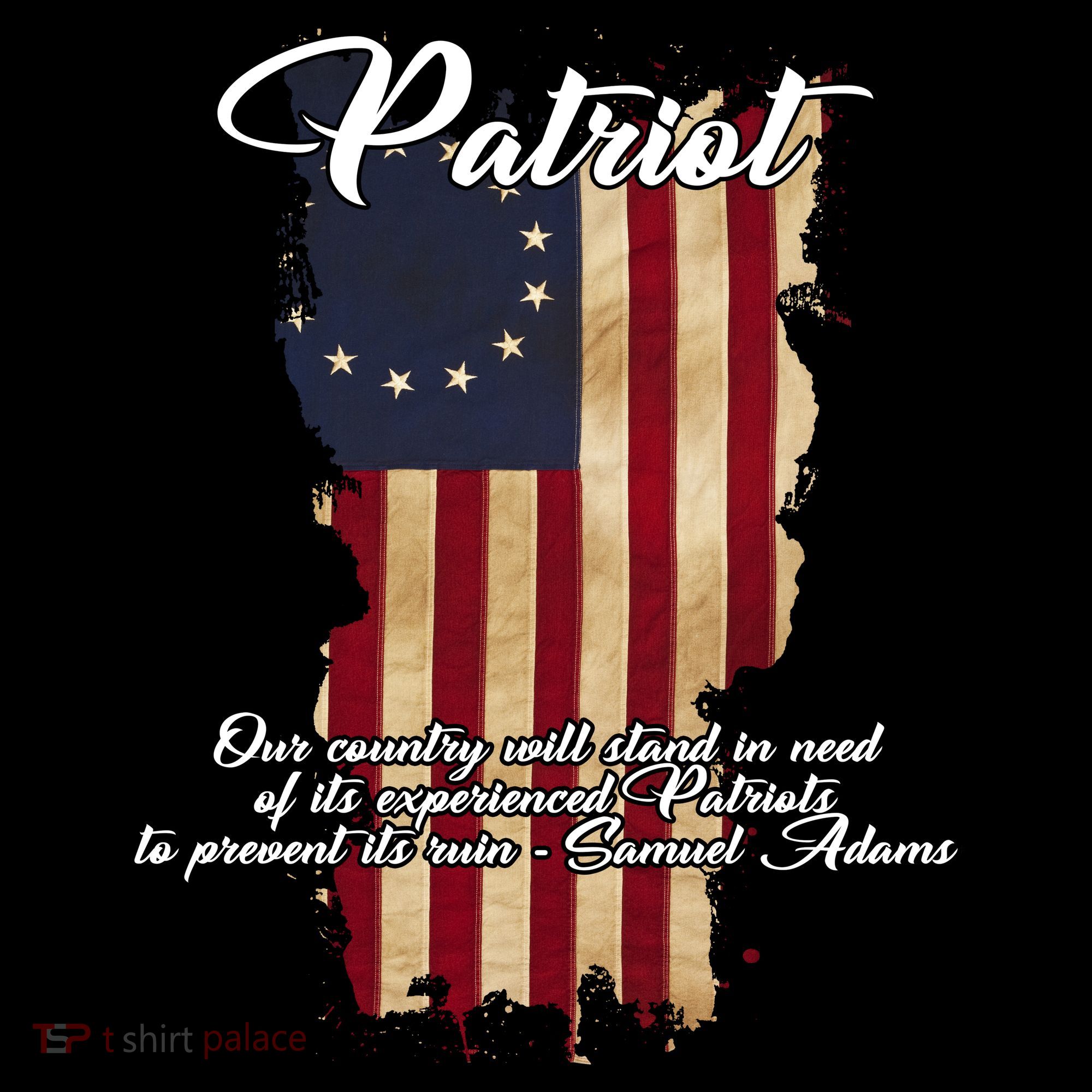 Patriot Founding Fathers Quote Betsy Ross Flag Women's Hoodie