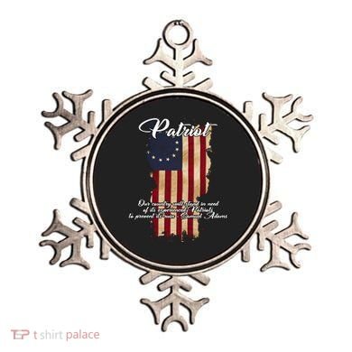 Patriot Founding Fathers Quote Betsy Ross Flag Ornament