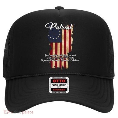 Patriot Founding Fathers Quote Betsy Ross Flag Hat