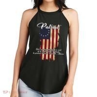 Patriot Founding Fathers Quote Betsy Ross Flag Women's Perfect Tri Rocker Tank thumb 2