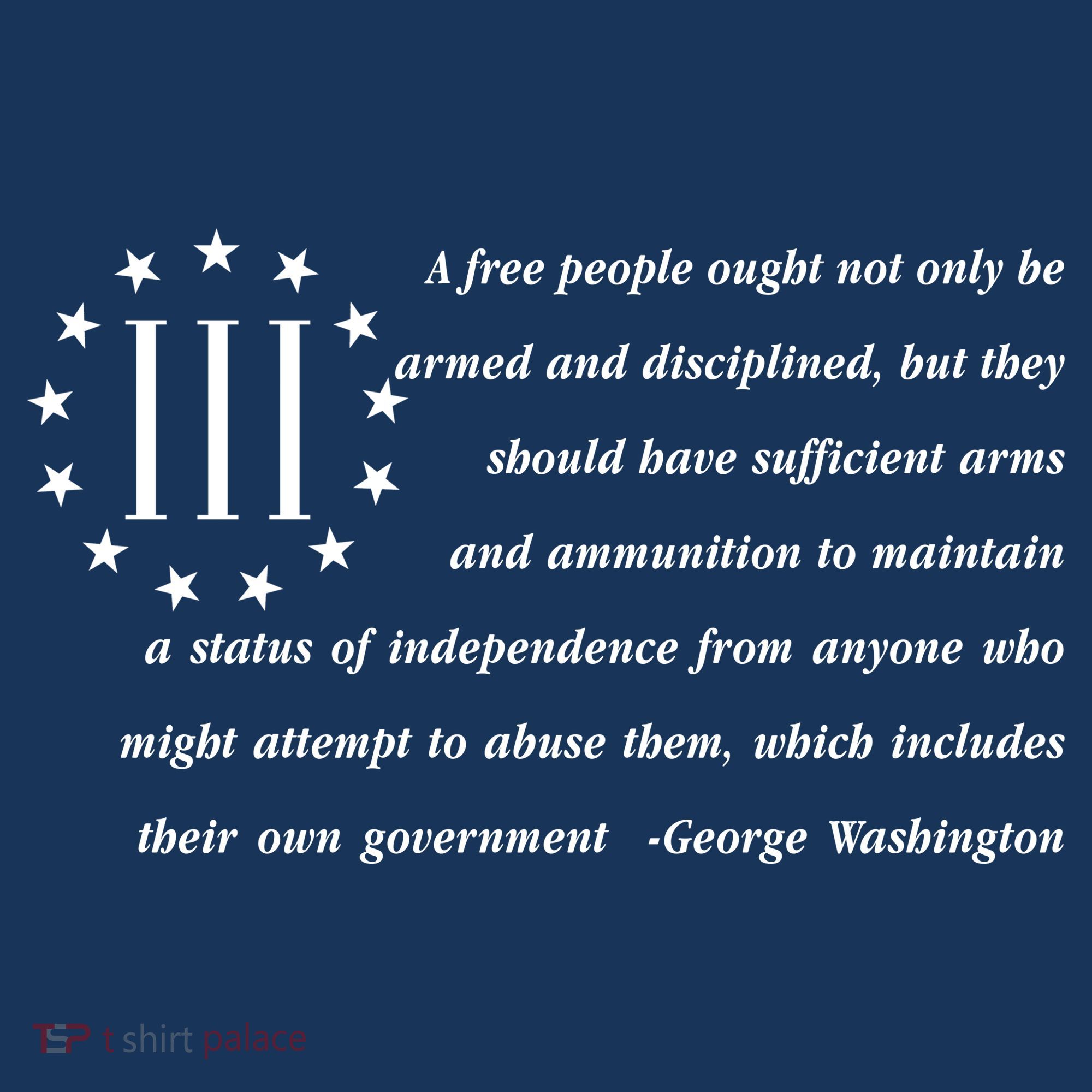 Patriot George Washington American Flag Quote Women's Hoodie