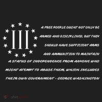 Patriot George Washington Flag Quote Tumbler thumb 3