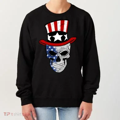 Patriot Skull Women's Sweatshirt