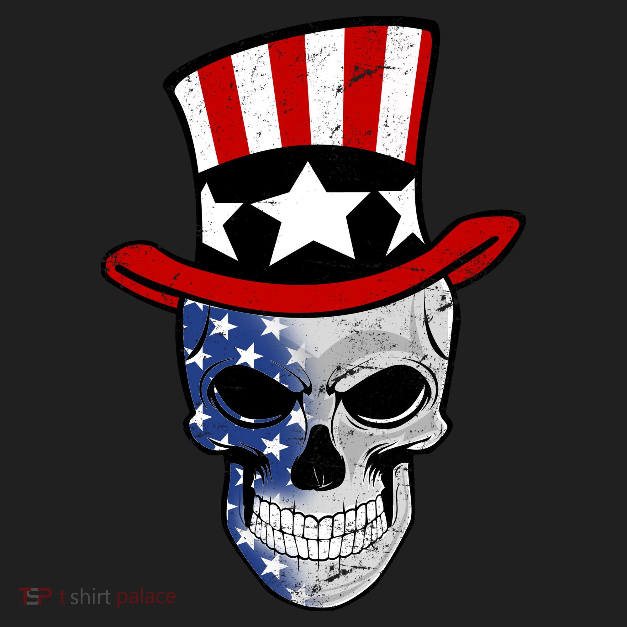 Patriot Skull Women's Sweatshirt
