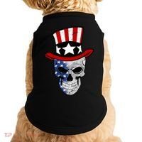 Patriot Skull Doggie Tank thumb 0