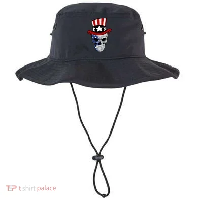 Patriot Skull Bucket Hat