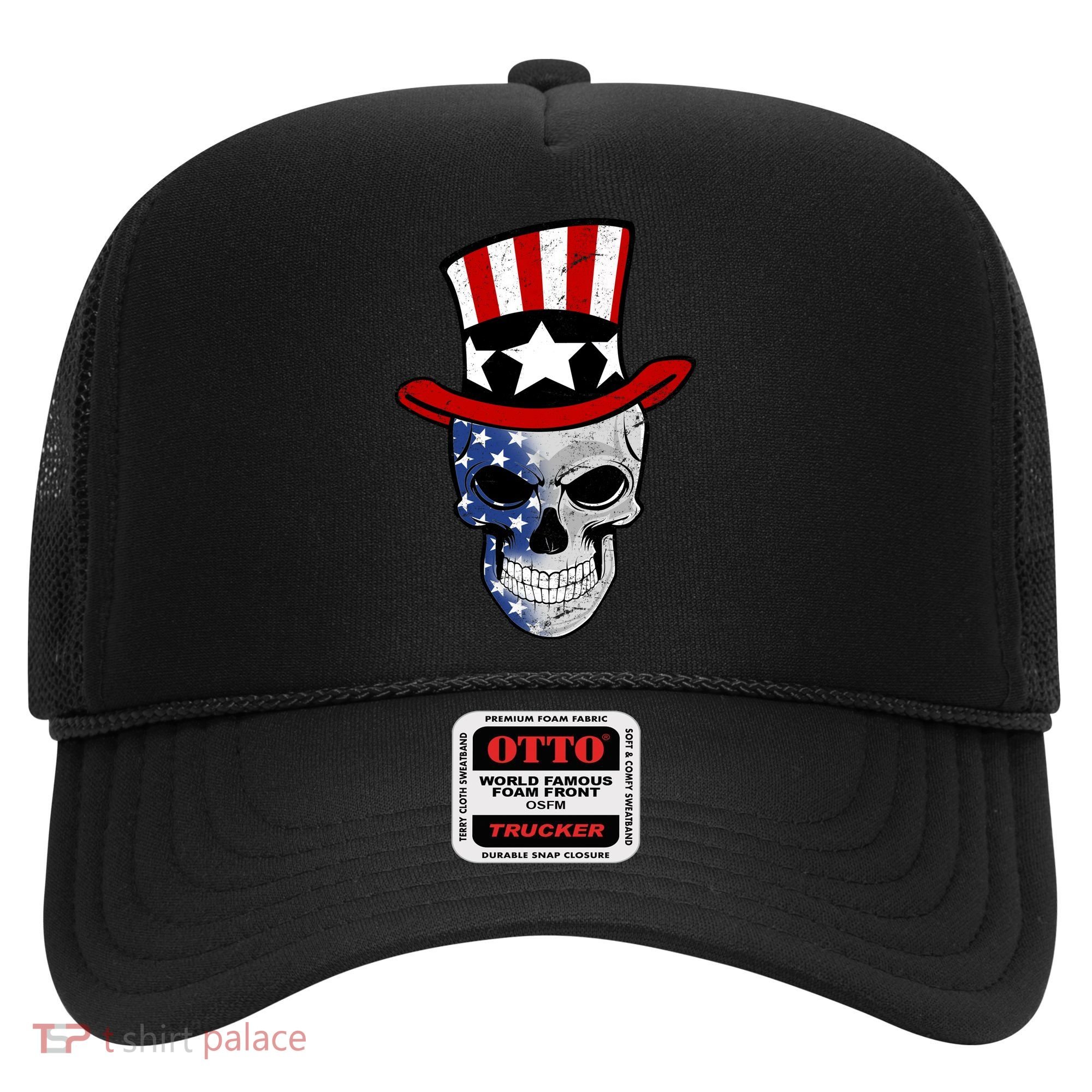 Patriot Skull Hat