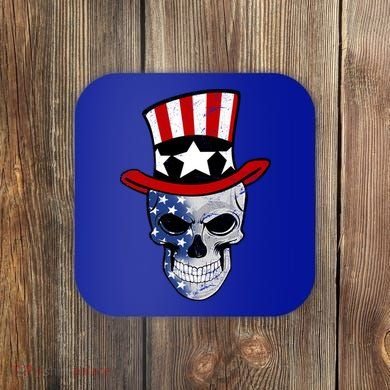 Patriot Skull Coaster