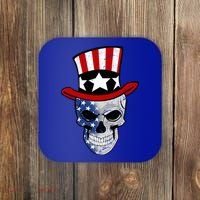 Patriot Skull Coaster thumb 0