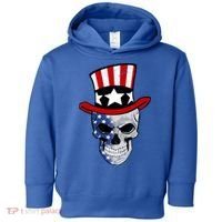 Patriot Skull Toddler Hoodie thumb 0
