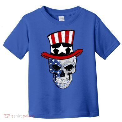 Patriot Skull Toddler T-Shirt