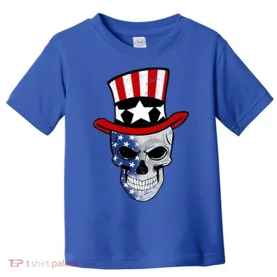 Patriot Skull Toddler T-Shirt