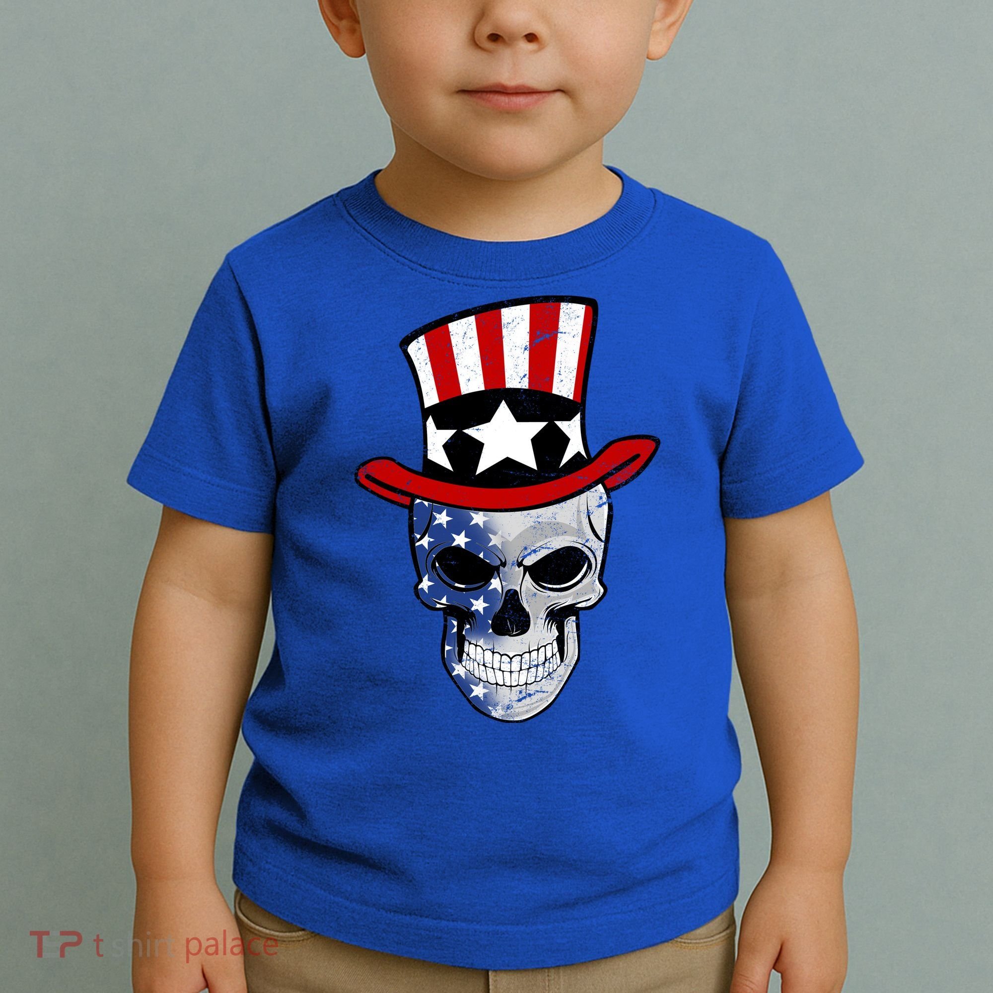 Patriot Skull Toddler T-Shirt