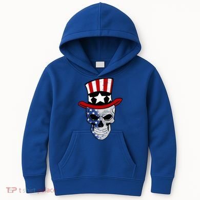 Patriot Skull Kids Hoodie