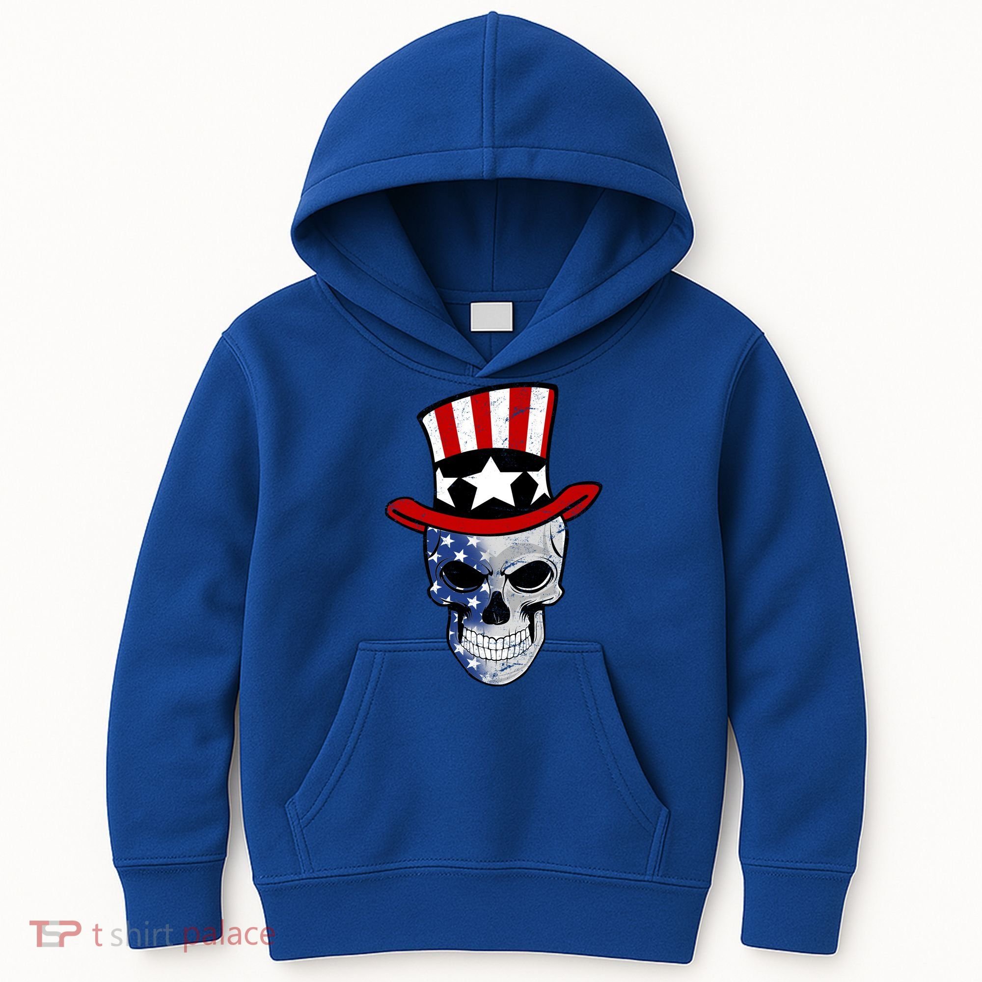 Patriot Skull Kids Hoodie