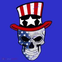 Patriot Skull Kids Long Sleeve Shirt thumb 2