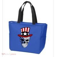 Patriot Skull Tote Bag thumb 3