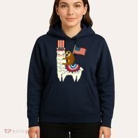 Patriot Sloth Llama Hoodie thumb 5
