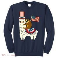 Patriot Sloth Llama Sweatshirt thumb 0